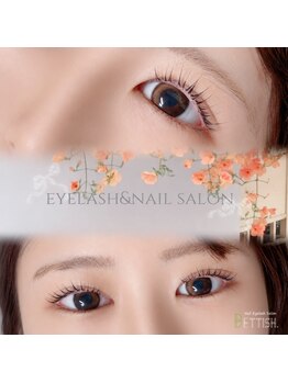 ベティッシュ(BETTISH.)の写真/次世代まつ毛パーマ”パリジェンヌラッシュリフト”目元の形に合わせ、根元から立ち上げ自然な仕上がり！