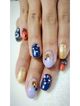 ネイルサロン ティアラリュクス 市川北口店(Tiara Luxe)/ハロウィン