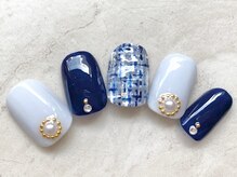 コーラルワン(CORAL ONE)/ツイードネイル