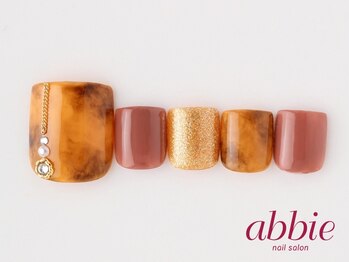 ネイルサロンアビー 北千住店(abbie)/チェーンべっ甲フット ¥12793