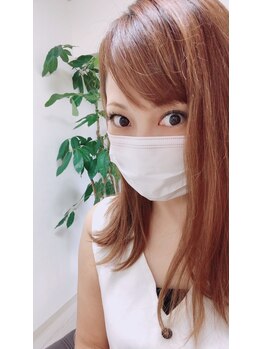 カラーアイラッシュ(Color eyelash)/フラットラッシュ140本