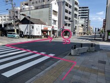 ぎふ駅前整体院/道順3