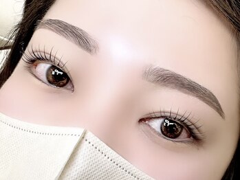 ミニョン 栄(mignon)/美眉アイブロウ+まつげパーマ