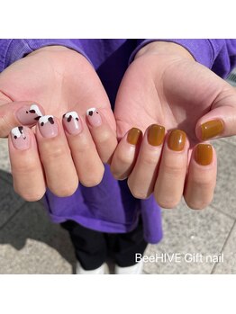 ビーハイブ ギフト ヘヤ(BeeHIVE gift HEYA)/牛柄