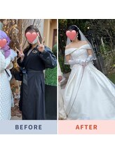 ダイエット工房 菊/ブライダルでこんなに変わる