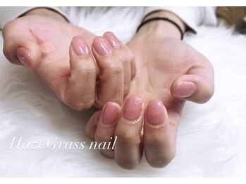 ハズグラスネイル(Haze Grass nail)/ワンカラーネイル