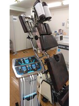 新越谷駅前鍼灸整骨院/矯正専用のベッドも完備