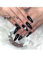 バロン 町田店(BARON)/黒ネイル