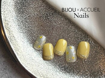 シックスティー ネイルズ バイ アクイユ 東中野(60min nails by ACCUEIL)/フラワーアートプラン