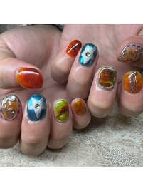 海外個性派ネイル