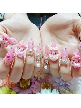 リンネイル 新大久保店(Rin Nail)/長さ出し つけ放題