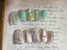 【毎月変わる♪】ハンド◆定額シンプルアート　¥6900