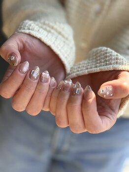 アトリエ ルー ネイルメゾン(atelier RU nail maison)/バレエコア