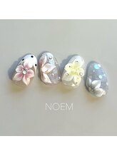 ノエム ネイルサロン(NOEM)/この夏大人気のフラワーデザイン