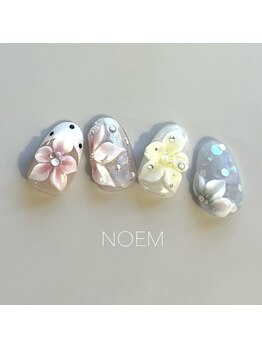 ノエム ネイルサロン(NOEM)/この夏大人気のフラワーデザイン