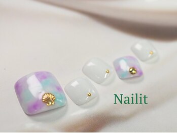ネイリット 銀座(Nailit)/フットネイル ¥10600【¥11660】