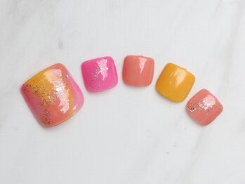 ジーネイルコウベ(G NAIL KOBE)/フットDコ-ス 3540円