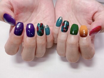 アイリッシュネイル 久屋大通店(Irish Nail)/カラフルグラデーション