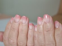 ベルフィオーレ 拝島店(bel fiore)/グラデーションネイル　透明感