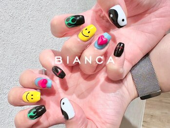 ビアンカ 名駅店(Bianca)の写真/デザイン100種類以上!オフィス~しっかりデザインを幅広くご用意!ワンポイント￥5500~持ち込み￥9000