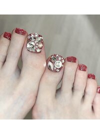 フット埋め尽くし