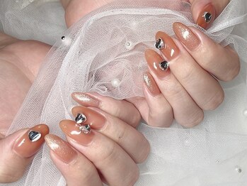 シーヘア アンド ビューティー(See. Hair&Beauty)/オレンジワンカラー×ハート