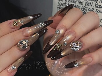 トゥートゥー(TOUTOU)/黒フレンチxマグネット