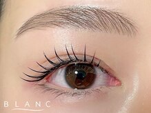 アイラッシュサロン ブラン イオンモール堺鉄砲町店(Eyelash Salon Blanc)の雰囲気（【フラットラッシュ】束感まつげ仕上げが可愛い◎軽量＆モチUP！）
