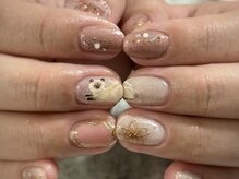 アトリエ フィオリトゥーラ(atelier FIORITURA)/つながる猫ちゃんネイル