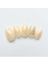 チークネイル　ラメ　ホログラム