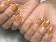nail room Arata ＆ 蒸す美【ネイル/ハンドケア/フットケア/よもぎ蒸し】の雰囲気（ニュアンスデザイン）