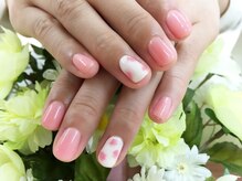 プルミエ ネイル(Premier Nail)/ドットのタイダイ柄☆クーポン