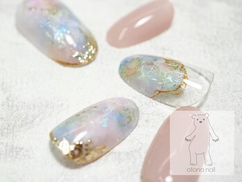 オトナネイル(otona nail)/オパールニュアンスネイル