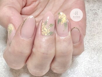ジーエスネイル(GS NAIL)/ミモザネイル