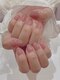 エヌプラス(N+)の写真/【お得なクーポン多数♪】自爪を削らないパラジェル使用で爪に優しくモチも◎シンプル派の方にもオススメ♪