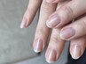 【ハンドケアで自爪美人に☆】ふわふわハンドケア¥4400(オフ代別途追加料金)