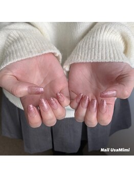 ネイル ウサミミ(Nail UsaMimi)/【Jr.ネイリスト】ラメグラ