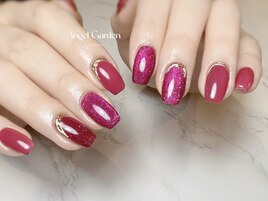 バービー ピンクネイル