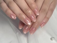 ネイルルームリラ 川崎(nailroom lilas)/マグネットワンカラー＊自爪育成