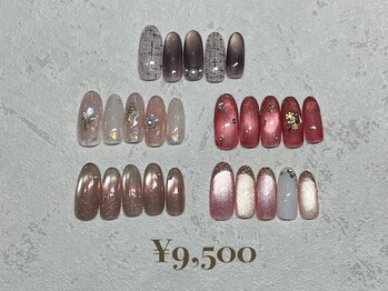 定額デザインネイル9500円