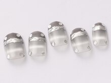 アイ ネイルズ 天神店(I nails)/メタリックマグネット　￥8300