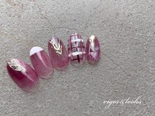 ヴィガー アンド ルックス 白金 目黒(Vigor&Looks)/ニュアンス　秋色　チェック柄