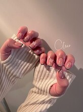 クリア(Clear)/ブラックスキニーフレンチ