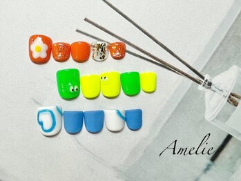アメリ(Amelie)/フット/夏/サマー