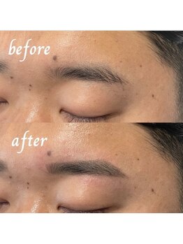 アイブロウドット 岐阜店(iBROW.)/美眉スタイリング☆befor⇒after
