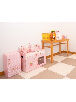 お子様同伴OKのサロン