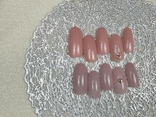 ビューティフルムーン ネイル 本厚木(Beautiful Moon Nail)/春のシンプルネイル人気No.1定額