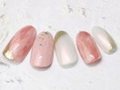 ピンクニュアンスネイル