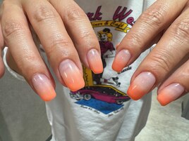 ネオンオレンジグラデーション