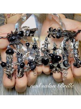 エスフィーネイルサロン ブリーユ(Esfy nailsalon Brille)/ゴテゴテネイル